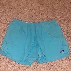 Teal Patagonia shorts